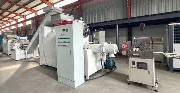 Industrial soap production machine, integrated soap extruder and cutting equipment for soap factory