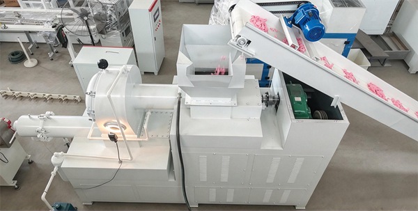 Vacuum duplex plodder extruding soap bars in high efficiency soap maker machine price facility