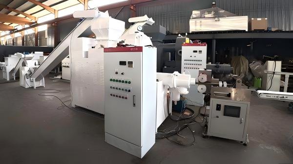 Full automatic soap production line, vacuum soap plodder with cutting machine