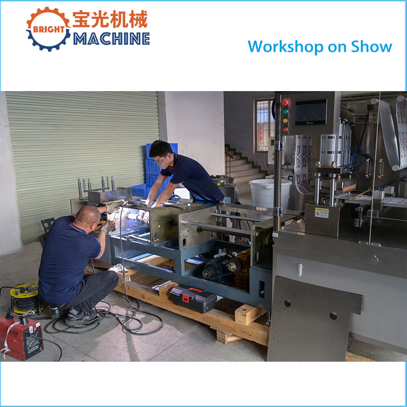 Automatic eye/mouth mask blister filling packing machine 
