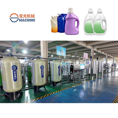 Fully Automatic Industrial Liquid Soap Equipment & Detergent Manufacturing Line