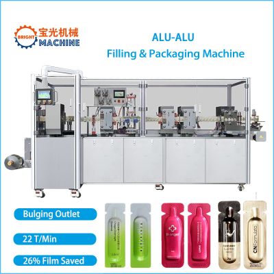 Automatic Alu-Alu filling and packing machine 