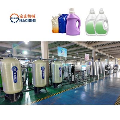 Fully Automatic Industrial Liquid Soap Equipment & Detergent Manufacturing Line